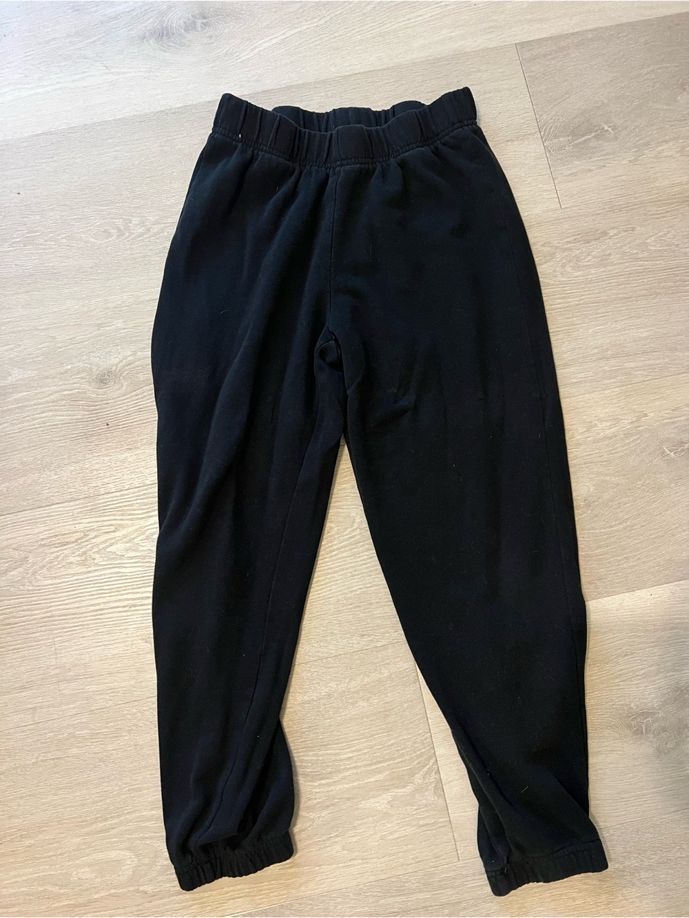 Lazy Pants Black Elastic Waist Jogger Pants